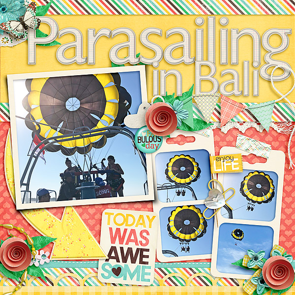 Parasailing in Bali