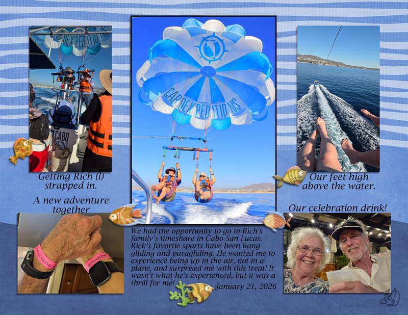Parasailing in Cabo San Lucas