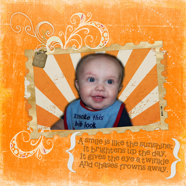 Parker - Smile is like Sunshine
