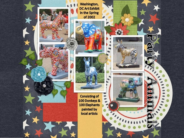 Party Animals - March 2016 Template #1 Challenge