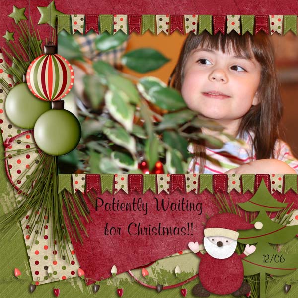 Patiently Waiting for Christmas