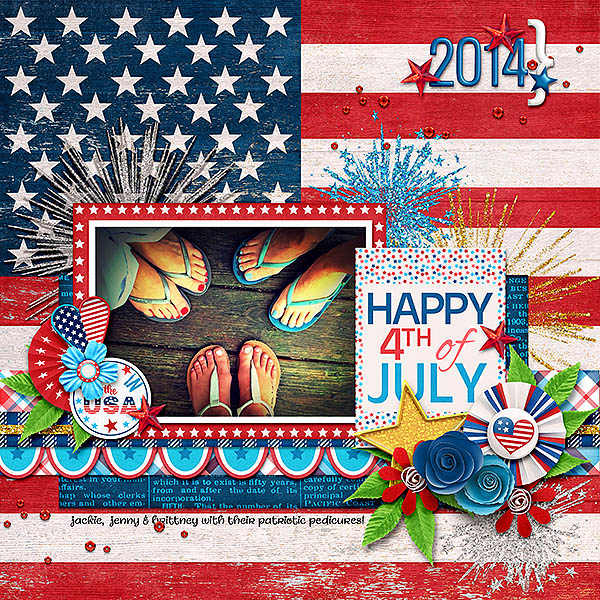 Patriotic Pedicures