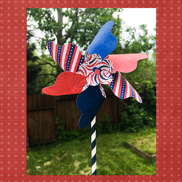 Patriotic Pinwheel