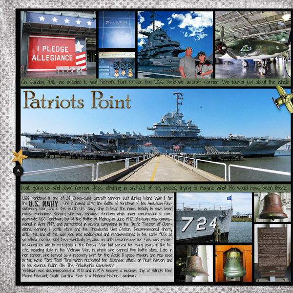 Patriots Point, left side