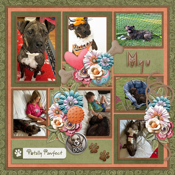 Pawsitively Fetching-Kristmess with Weekly Pockets 8 Temp #1-Tinci