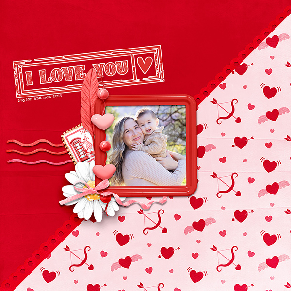 Payton and mom