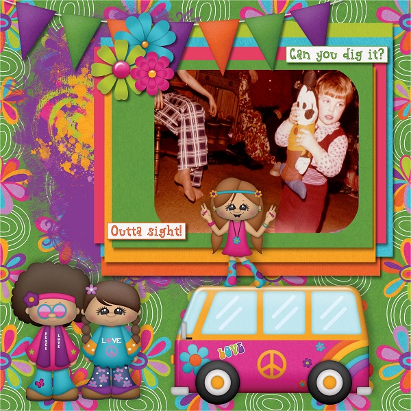 Peace + Love by BoomersGirl Designs