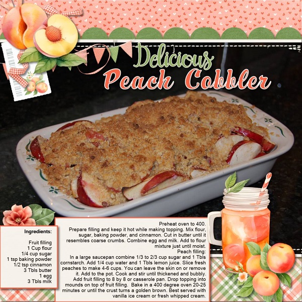 Peach Cobbler