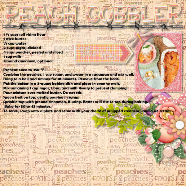 Peach Cobbler