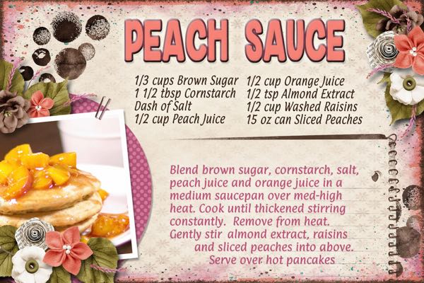 Peach Sauce