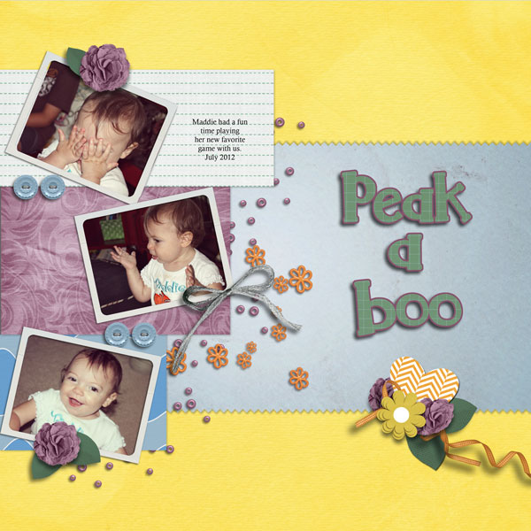 Peak a boo