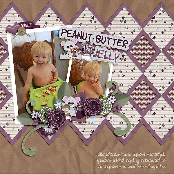 Peanut butter and jelly
