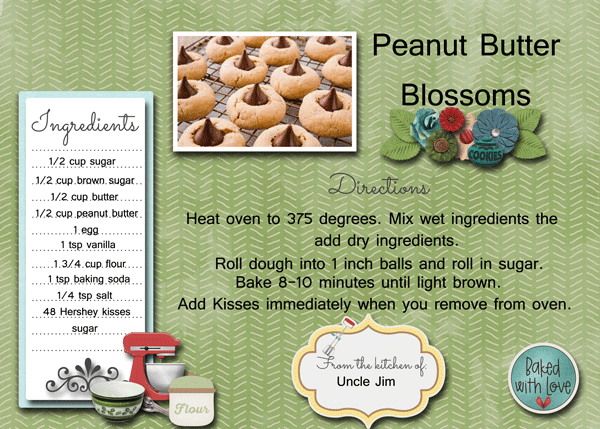 Peanut-Butter-Blossoms