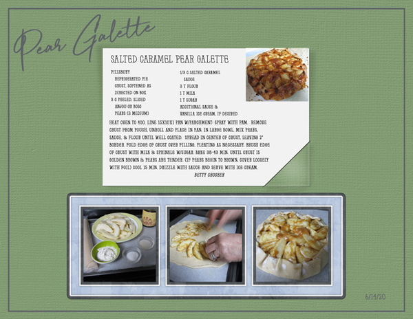 Pear Galette