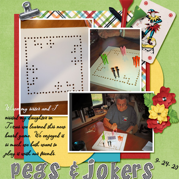 Peg + Jokers