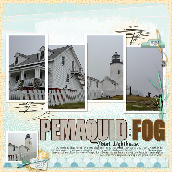 Pemaquid in the fog