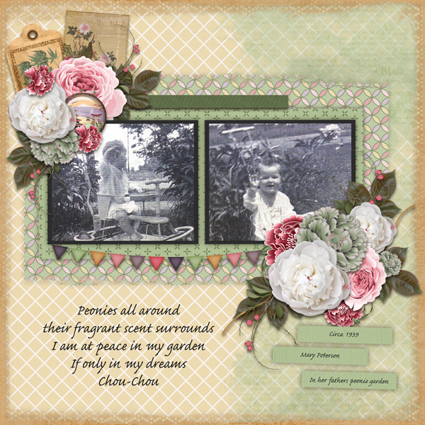 Peonies For Mom- Scrap N