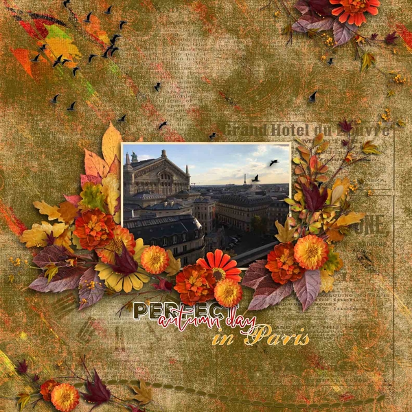 Perfect Autumn Day in Paris