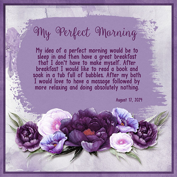 Perfect Morning