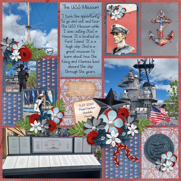 Perforated  Pocket 2 Temp #4-Miss Fish with Sailor Boy-Aimee