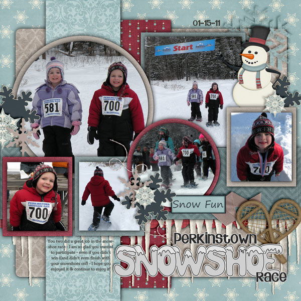 Perkinstown Snowshoe Race