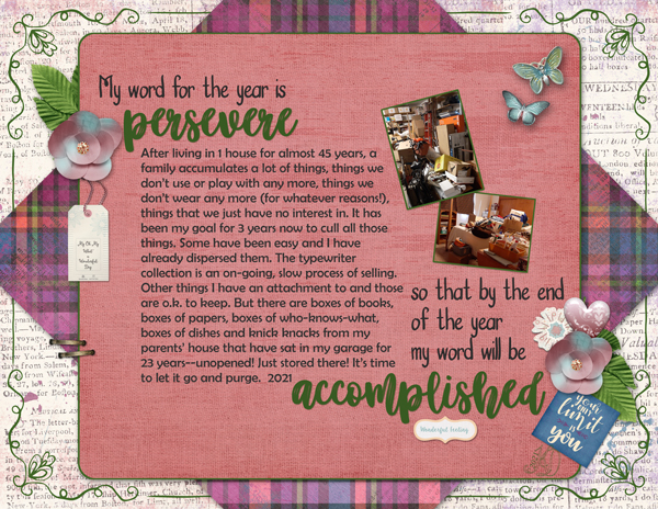 Persevere and accompished