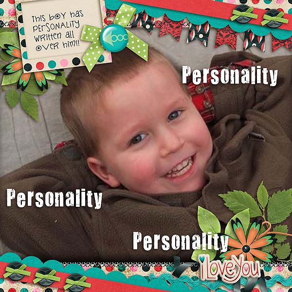 Personality!