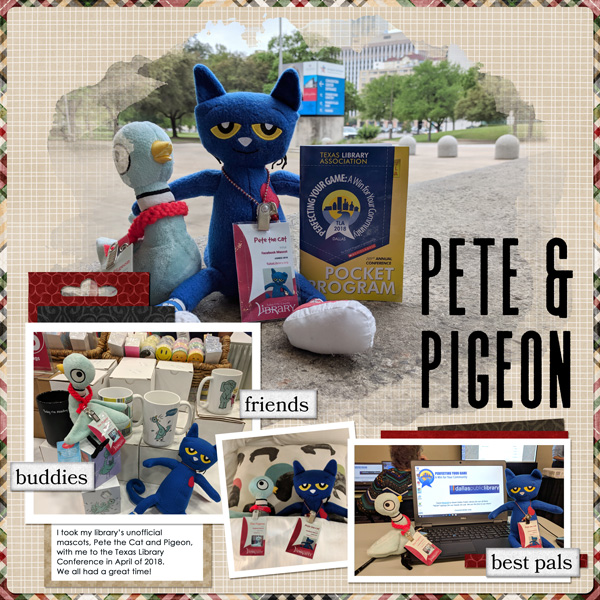 Pete and Pigeon go to a conference