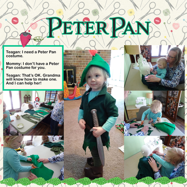 Peter Pan costume