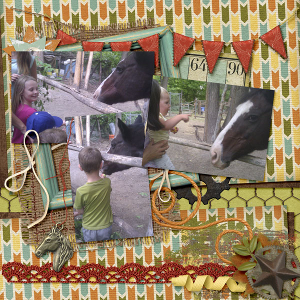 Petting the Horse
