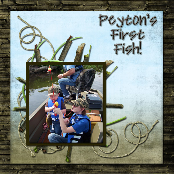 Peyton's First Fish