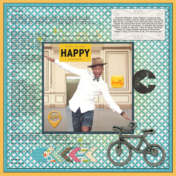 Pharrell Williams + the Happy song