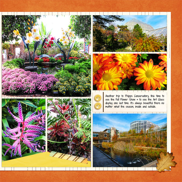 Phipps Conservatory Autumn Flower Show 2017, right