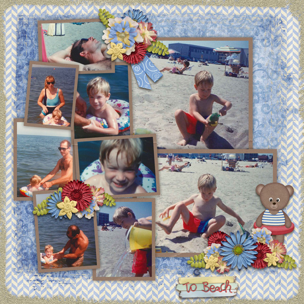 Photo Bomb Temp #4-Miss Fish, Dive Into Summer-The Scrappy Kat