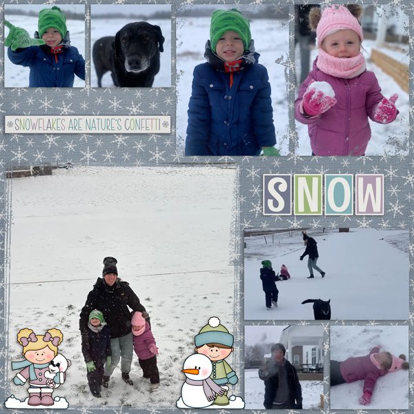 Photo Fantastic Album 3 Temp #6  Miss Fish with Snow Day-Let Me Scrapbook.jpg