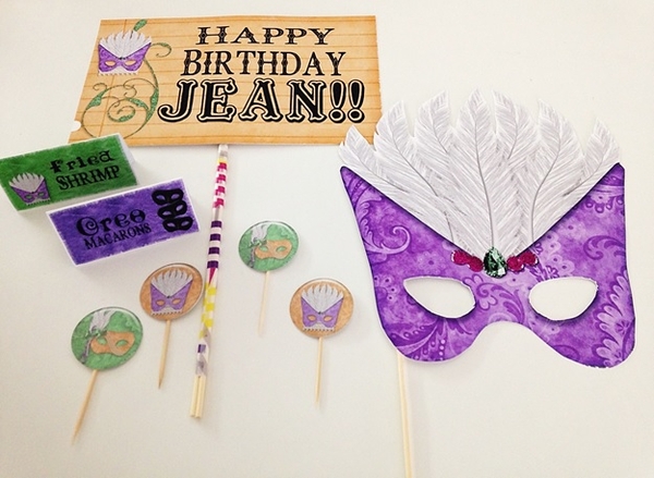 Photo Props and Dessert Table