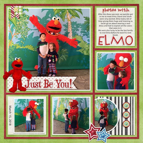 Photos with Elmo