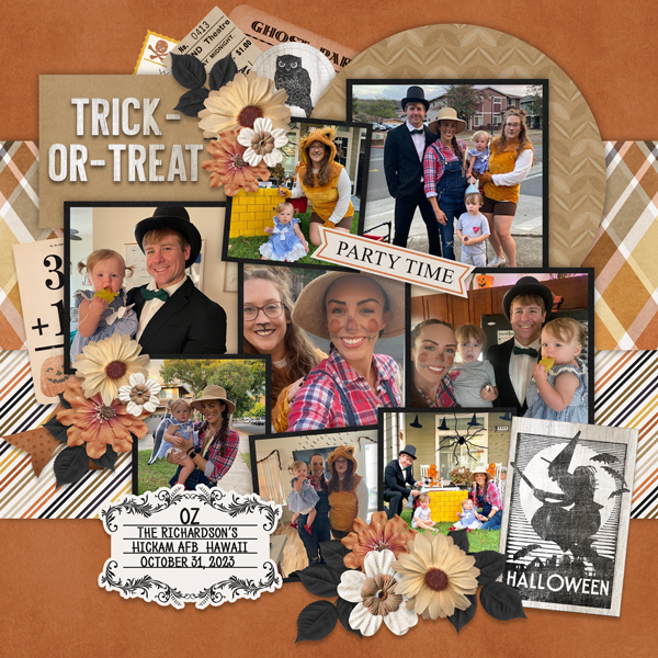 Pics Galore Templates 39 Temp #2 with Farmhouse Halloween-Connie Prince