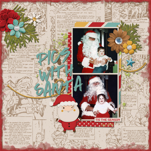 Pics with Santa 1978