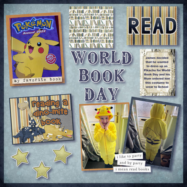 Pikachu for World Book Day