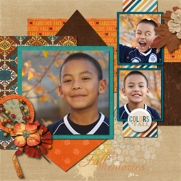 Piles of Leaves (left page)