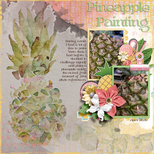 Pineapple Painting