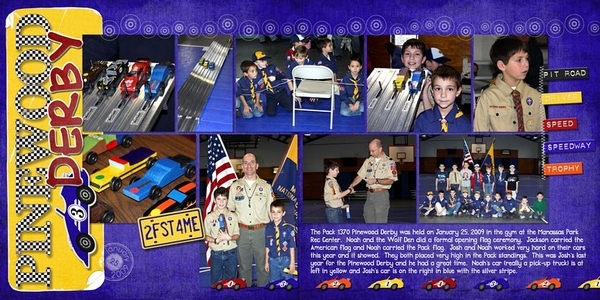Pinewood Derby 2009