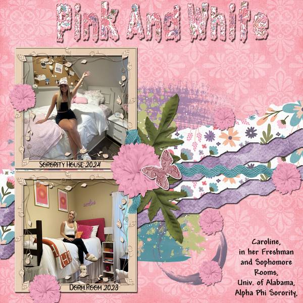 Pink And White