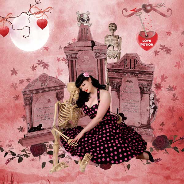 pink halloween collab
