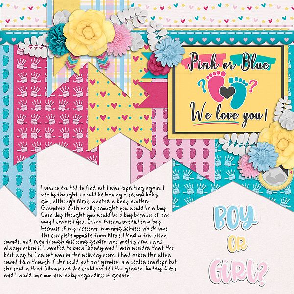 Pink or Blue We Love You