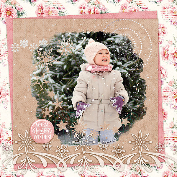 Pink Snowmies By Cutie Pie Scraps