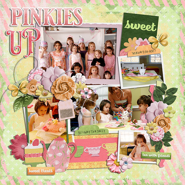 pinkies up