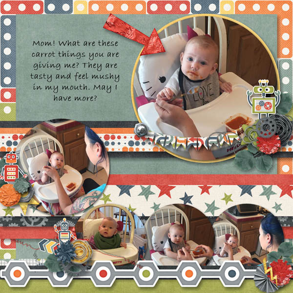 Piper First Carrots
