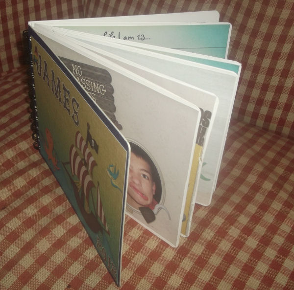 Pirate Birthday Book